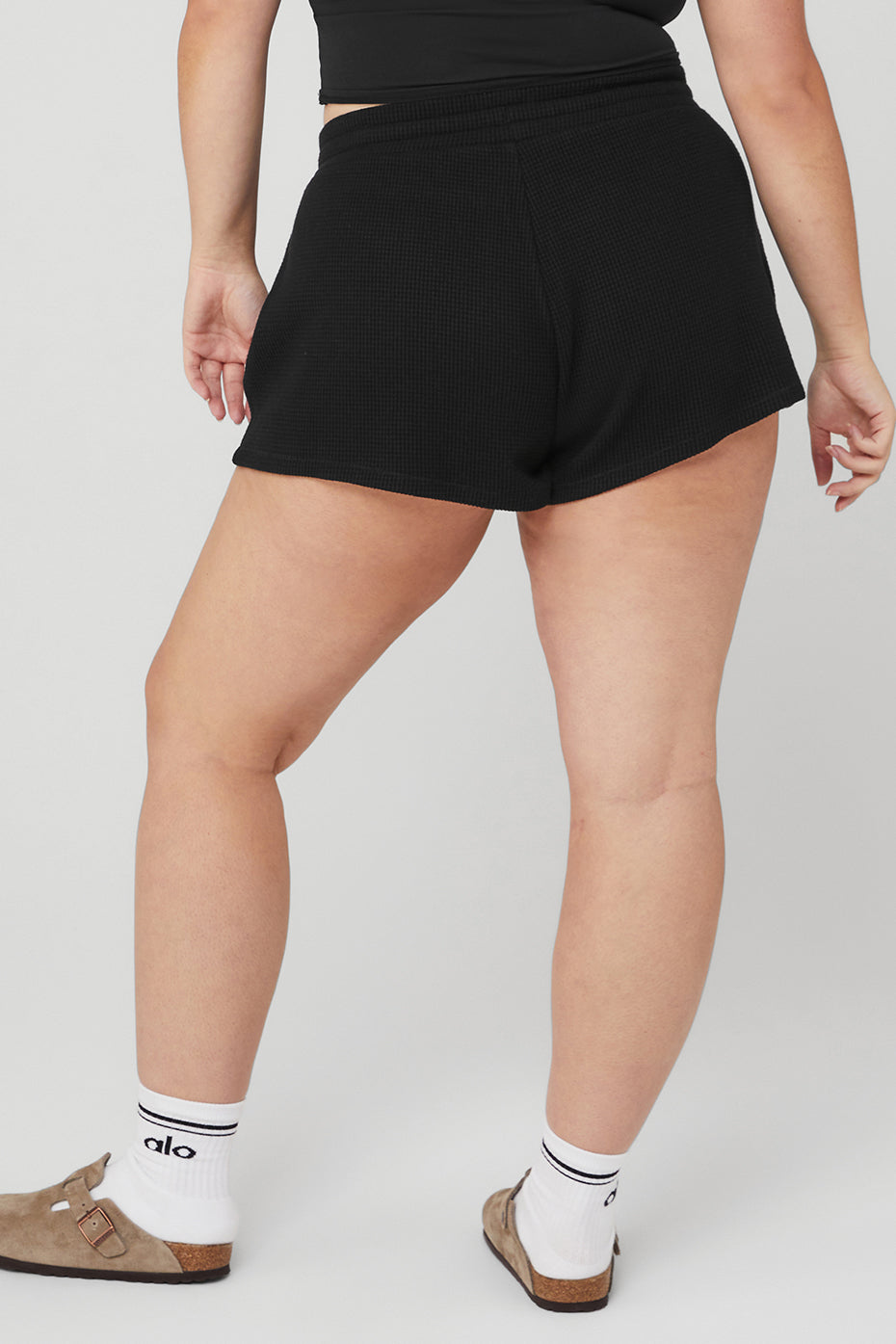 Waffle High-Waist Weekend Escape Short