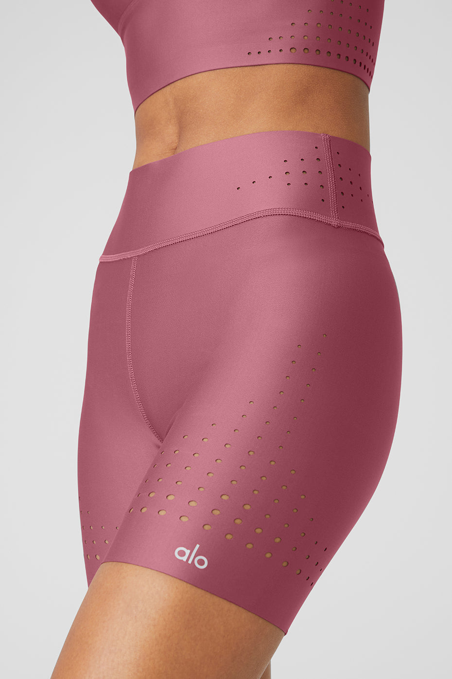 5" Airlift High-Waist Laser Cut Speedy Short