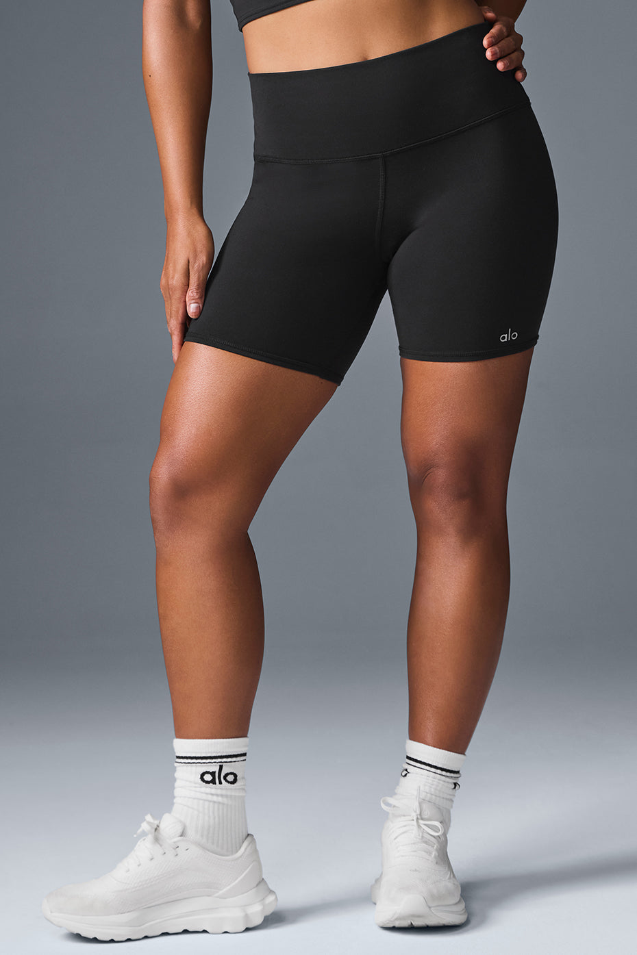 5" Airbrush High-Waist Biker Short