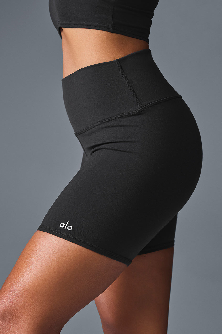 5" Airbrush High-Waist Biker Short