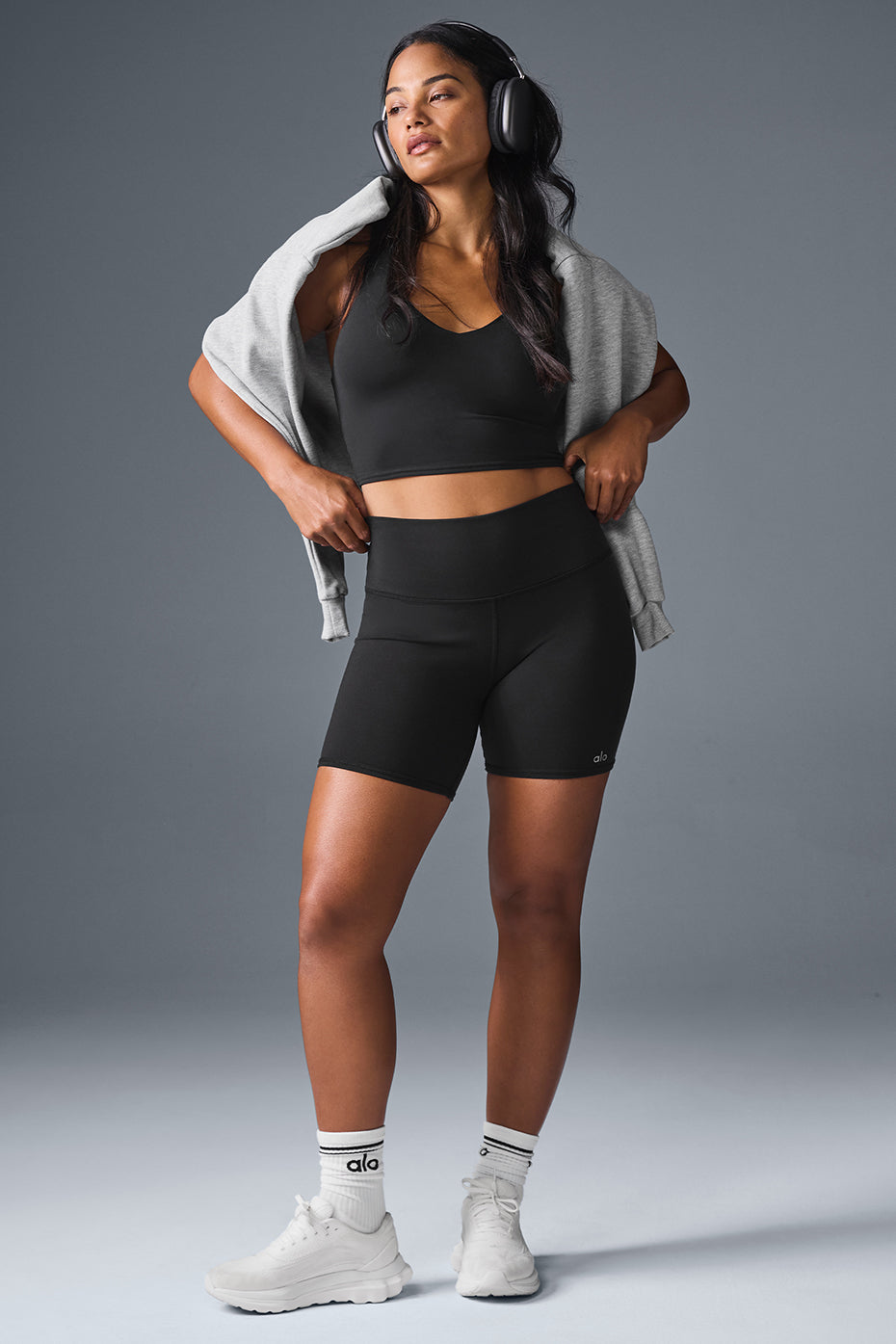 5" Airbrush High-Waist Biker Short
