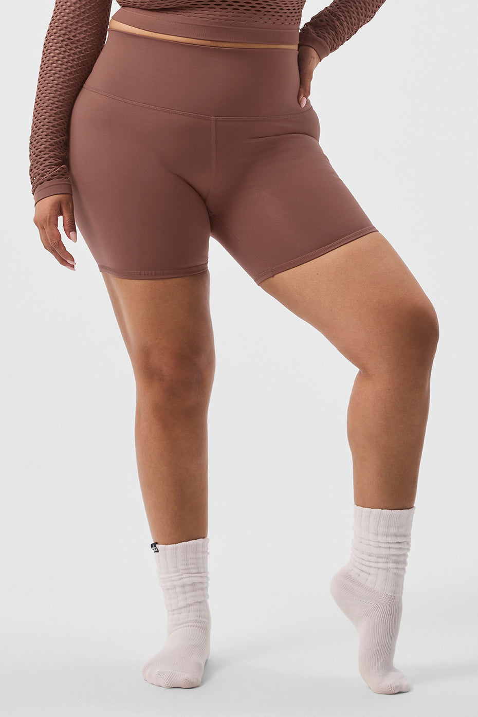5" Airbrush High-Waist Biker Short