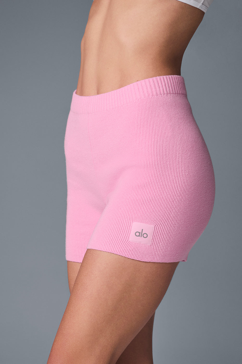 Scholar Knit High-Waist Short