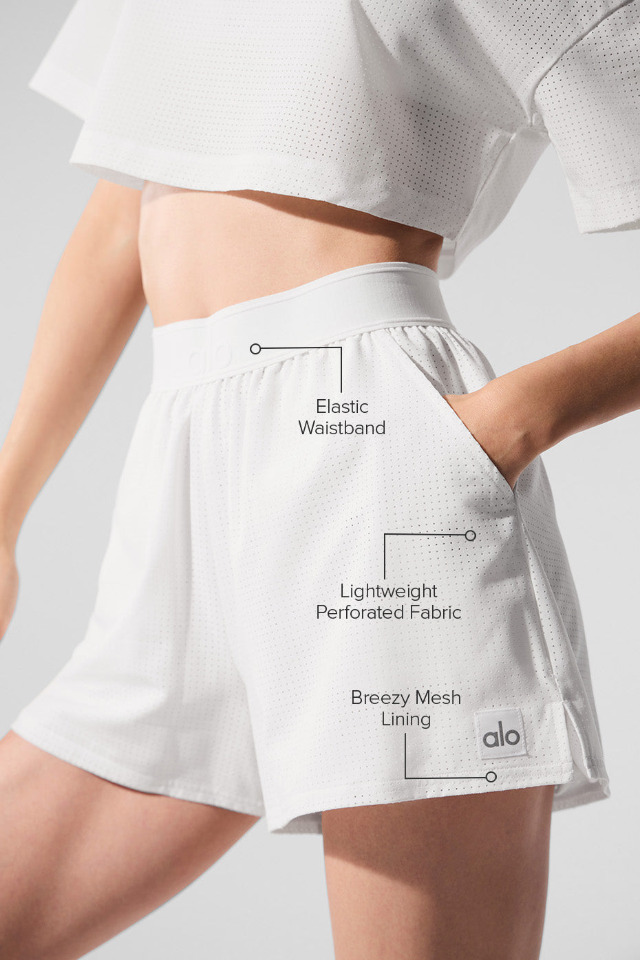 Mesh Mirage Short