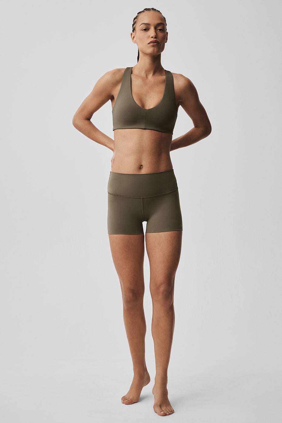 3" ALO Softsculpt High-Waist Precision Short