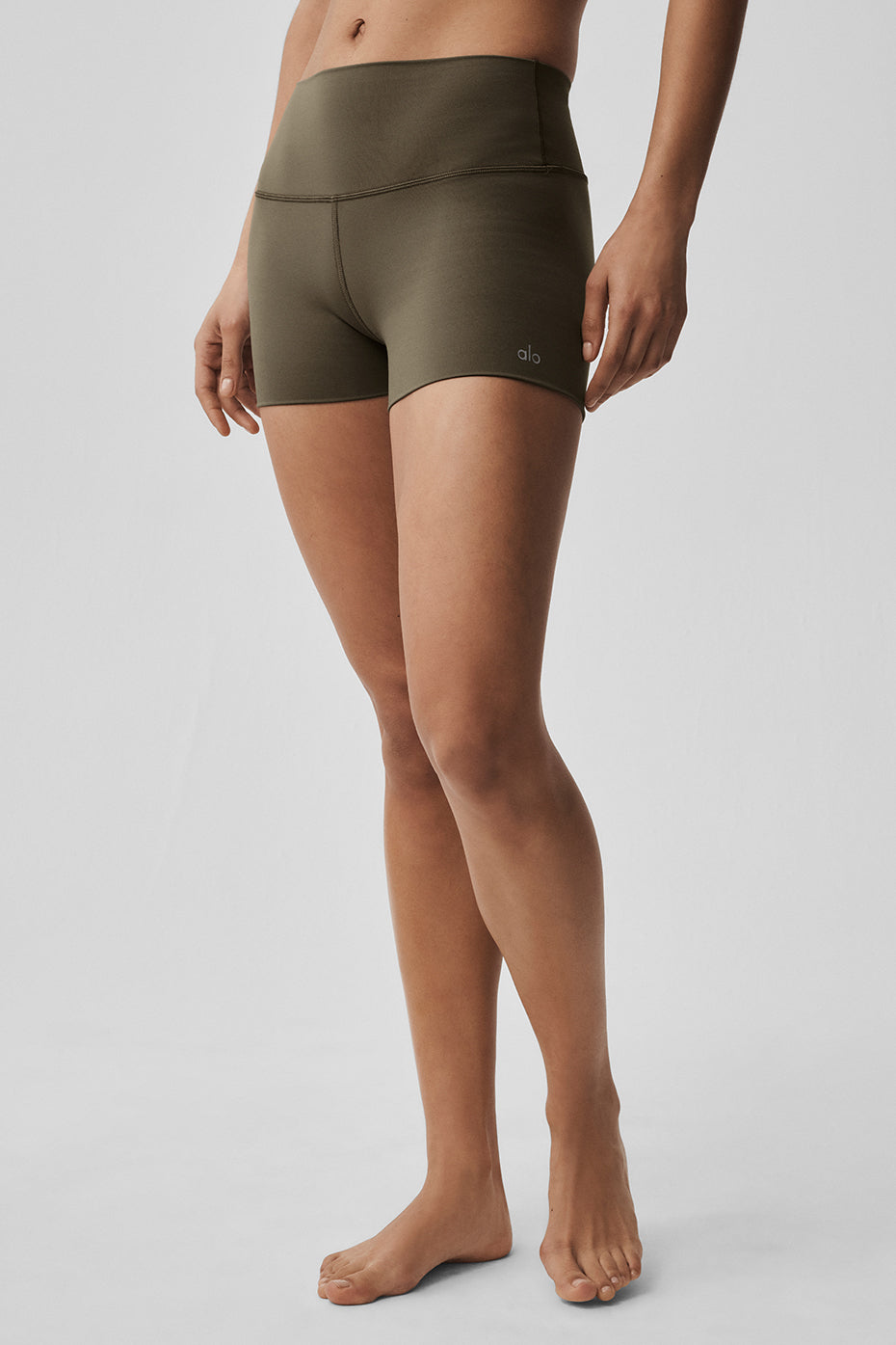 3" ALO Softsculpt High-Waist Precision Short