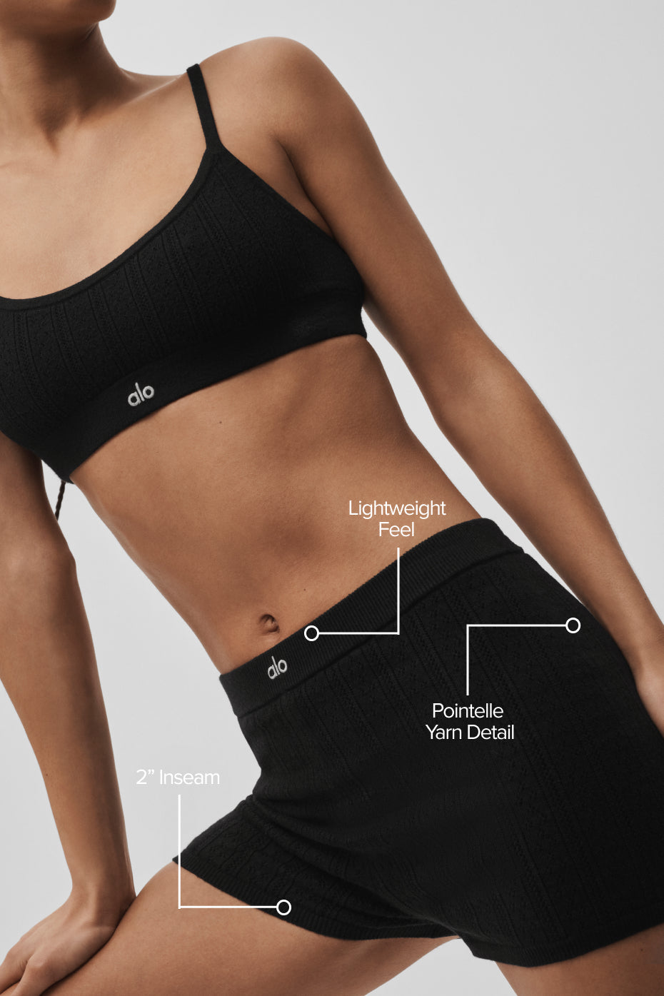 Pointelle Sweater Be Mine Hot Short