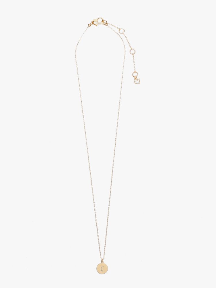 Initial E Mini Pendant