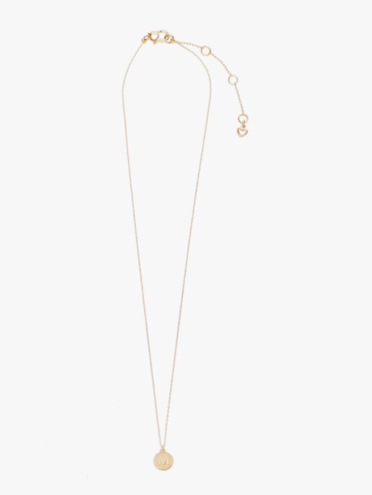 Initial M Mini Pendant