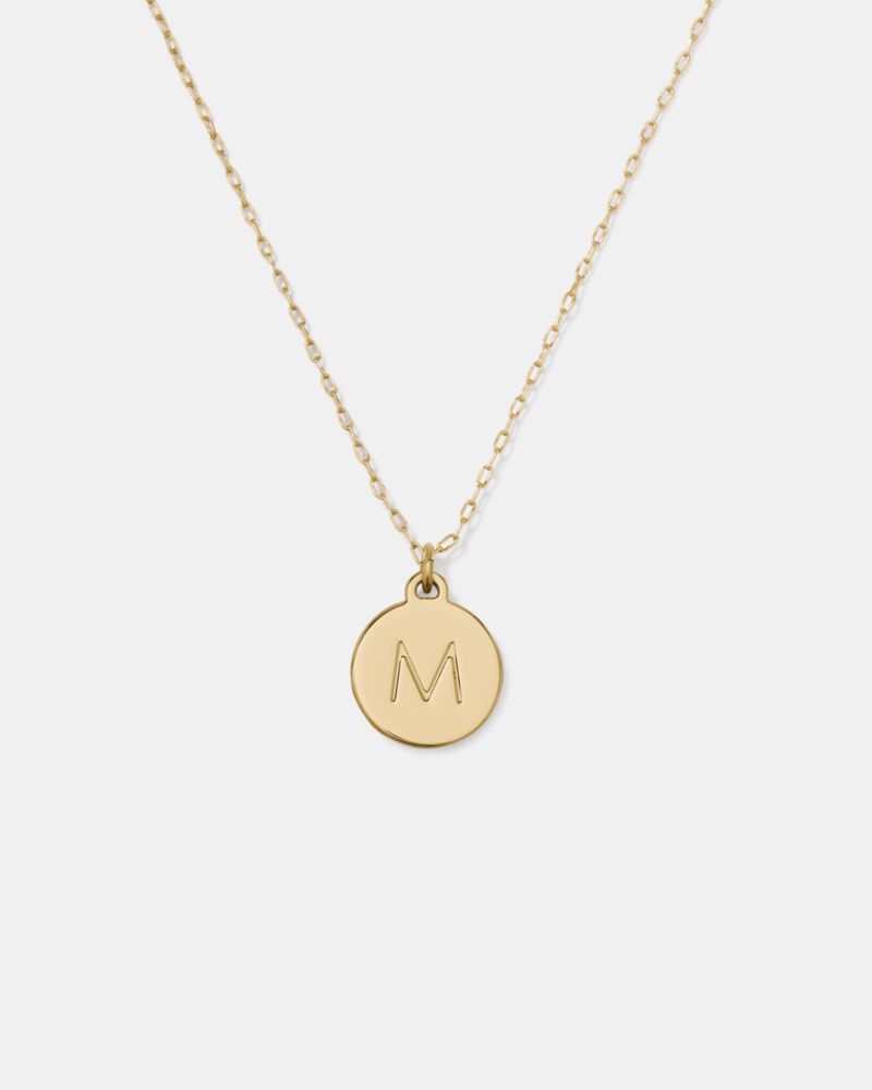 Initial M Mini Pendant