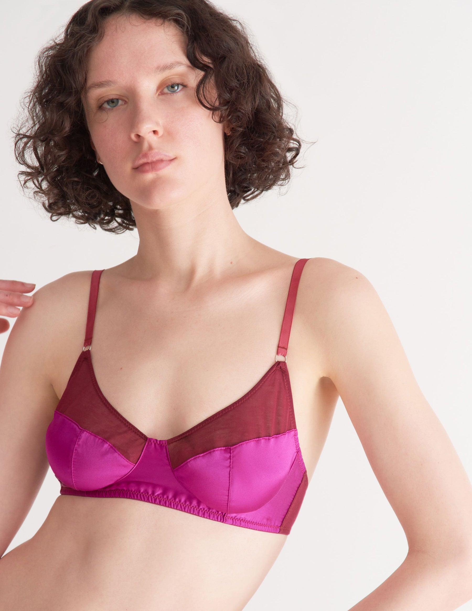 Willow Bralette Amaranth