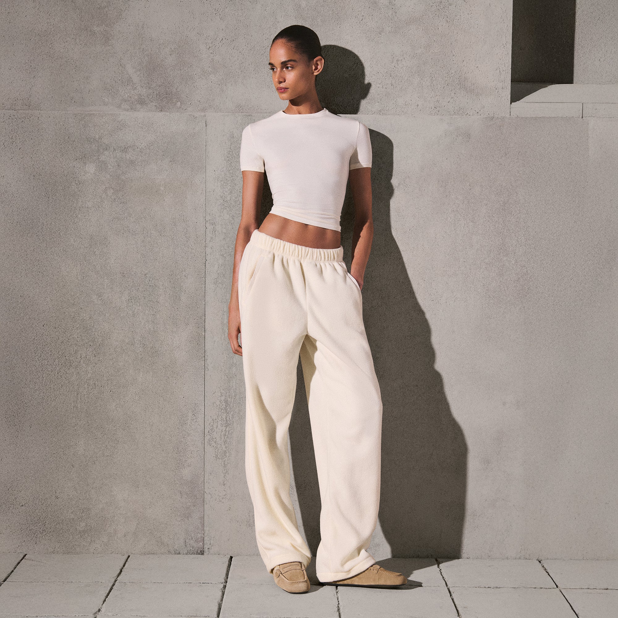 Outdoor Fleece Straight Leg Pant