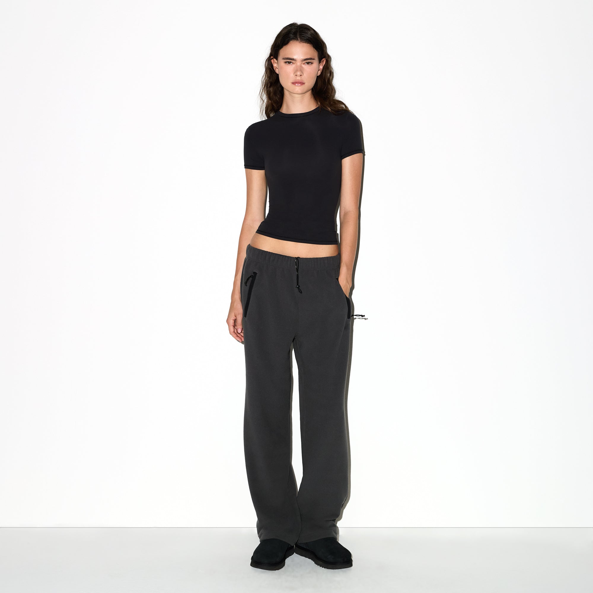 Outdoor Fleece Straight Leg Pant
