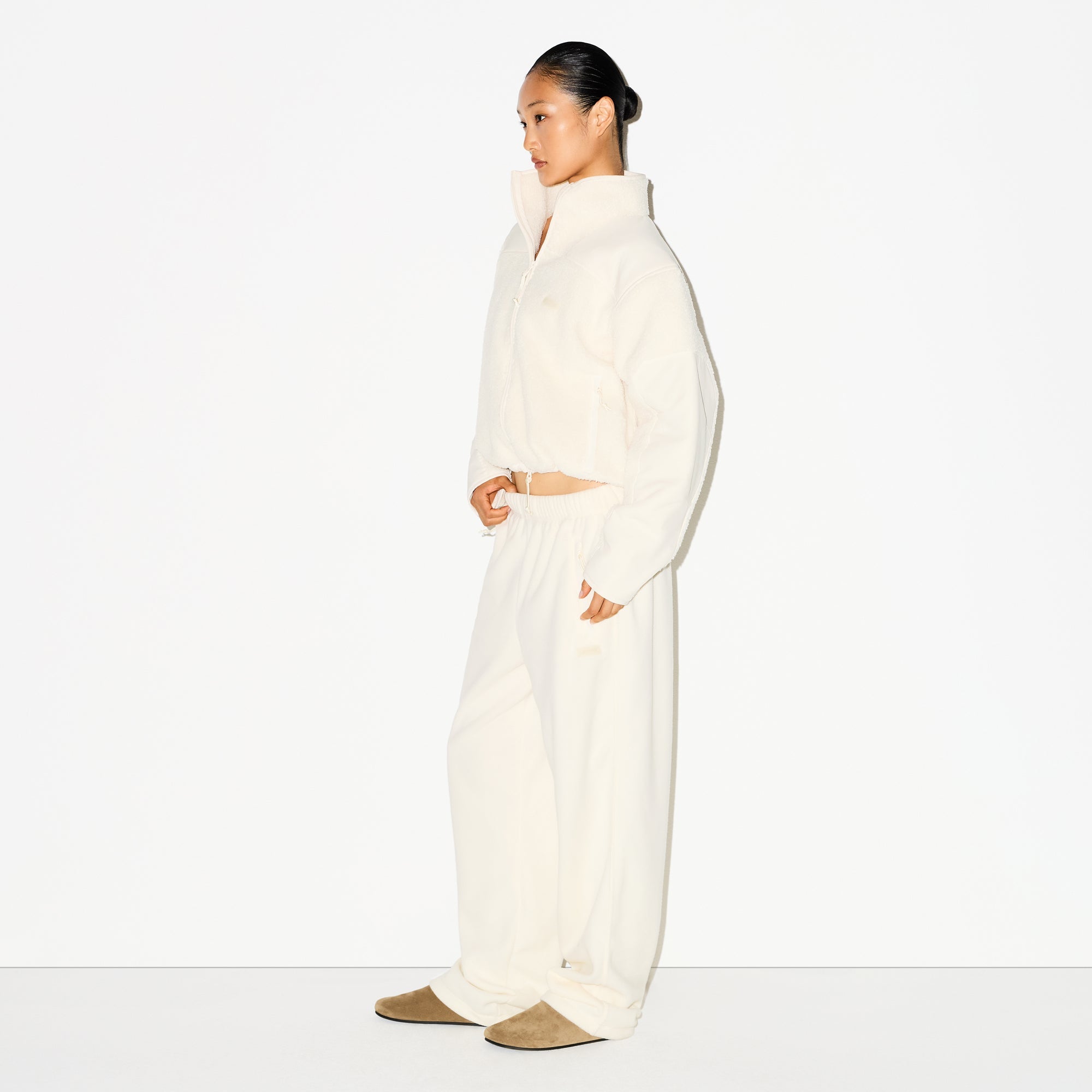 Outdoor Fleece Straight Leg Pant