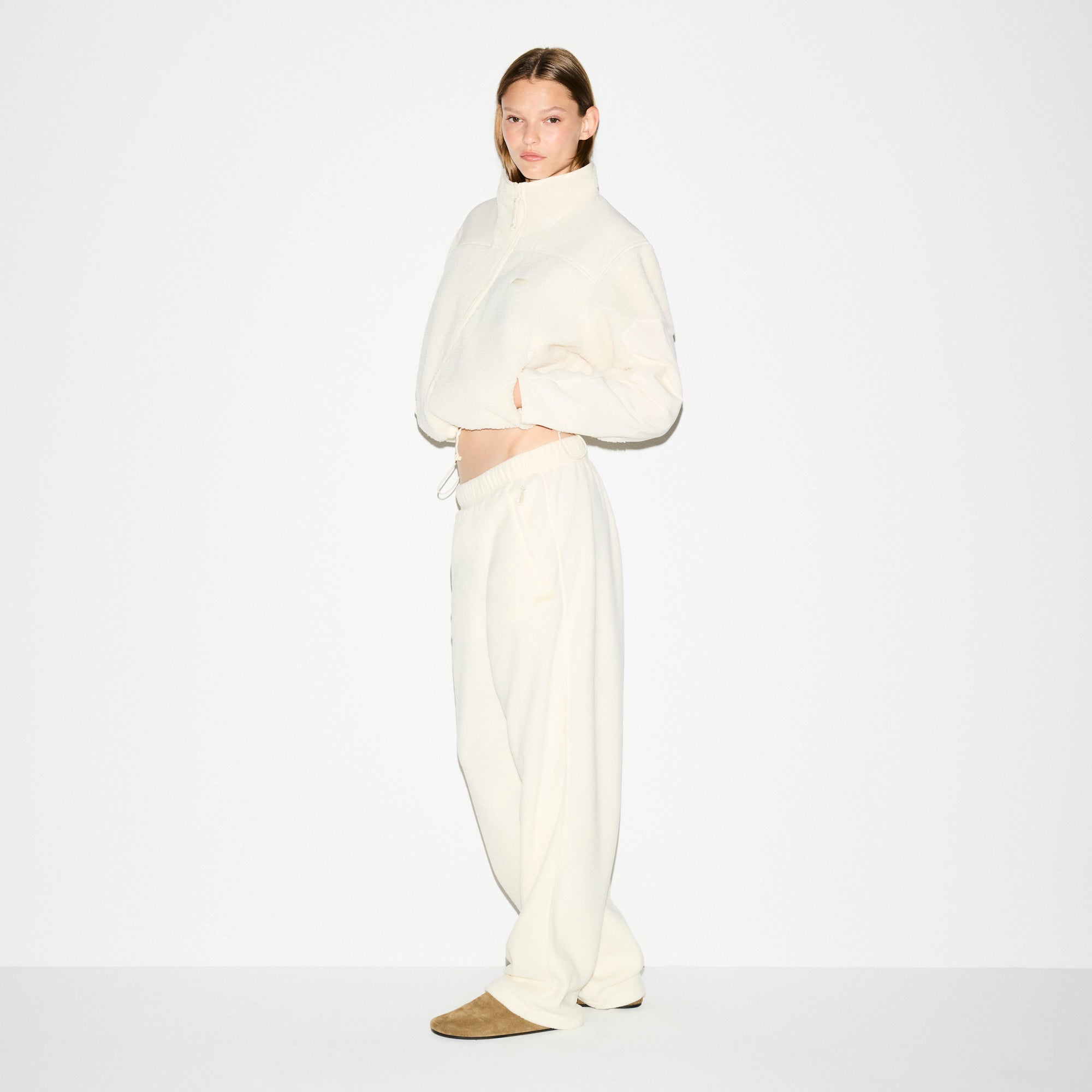Outdoor Fleece Straight Leg Pant