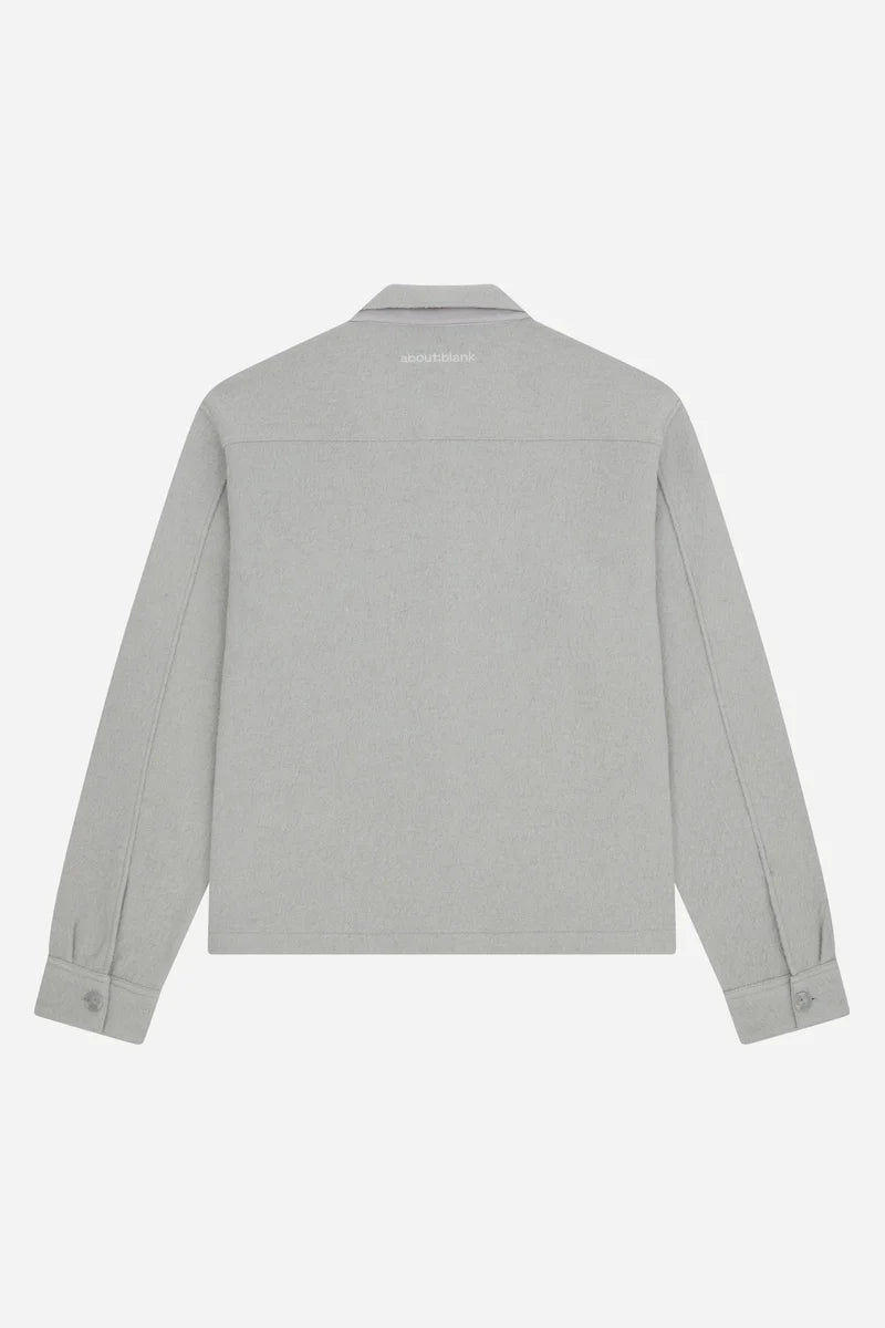 Wool overshirt - grey
