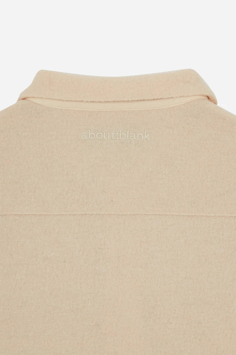 Wool overshirt - sand