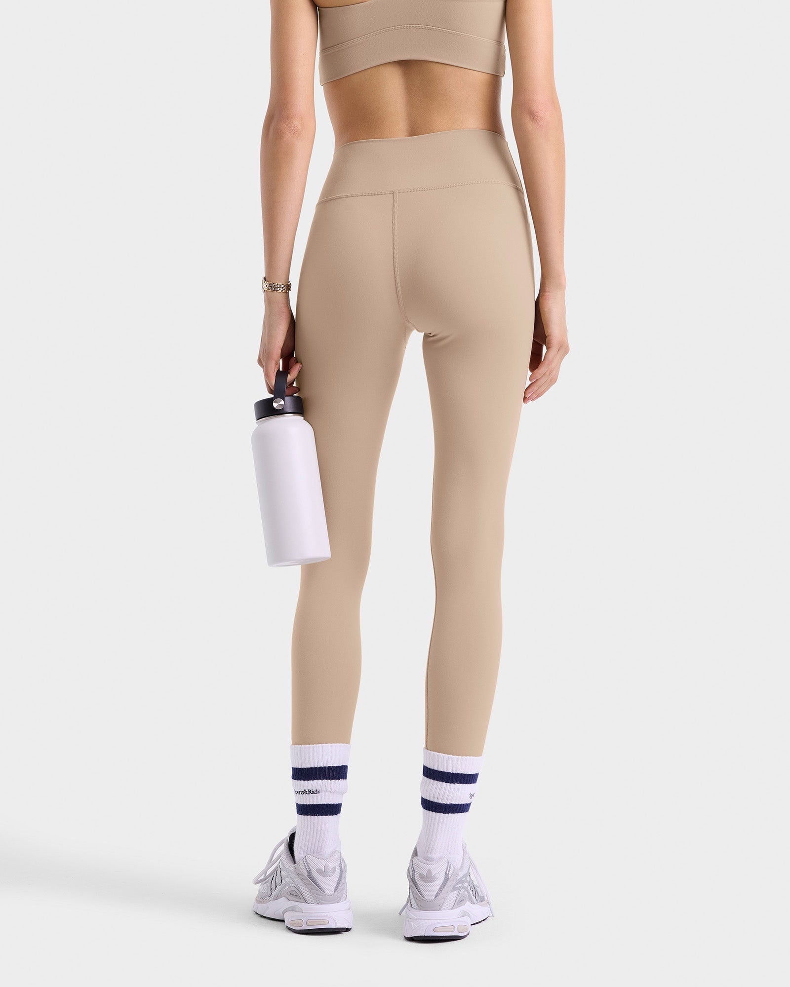 SR Runner Legging - Elephant/White