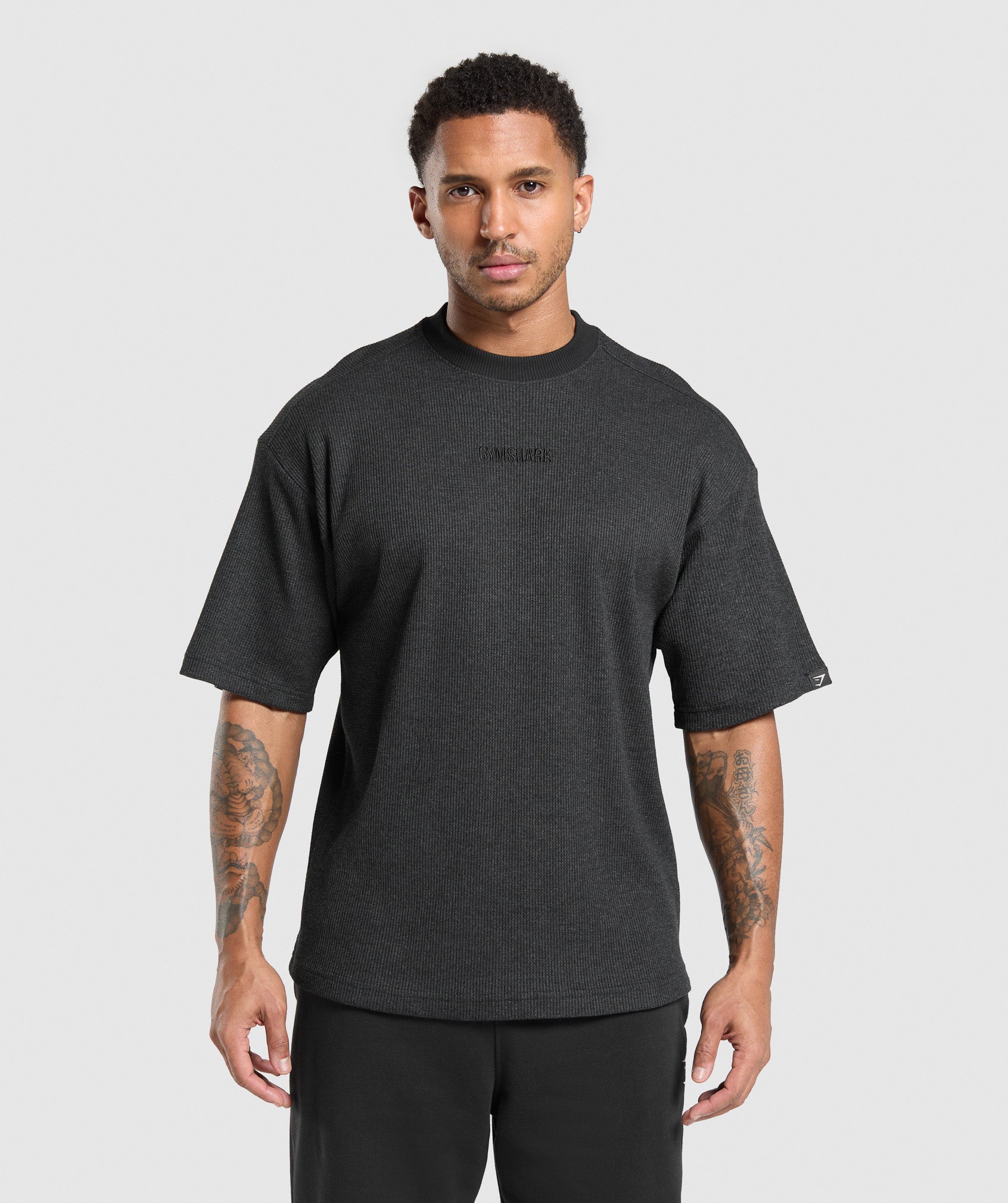 Waffle Oversized T-Shirt 300