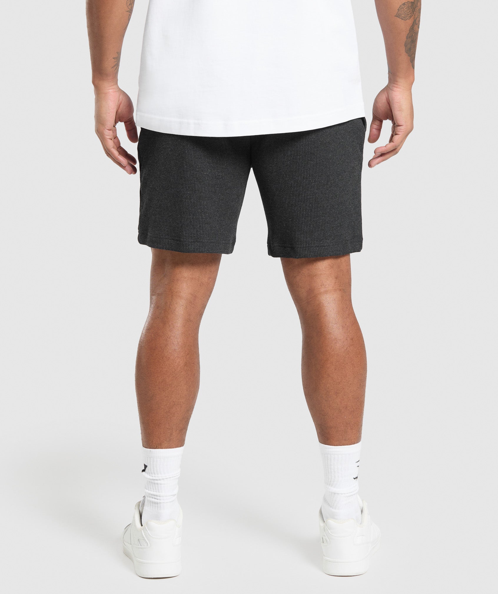 Gymshark Waffle Shorts - Black
