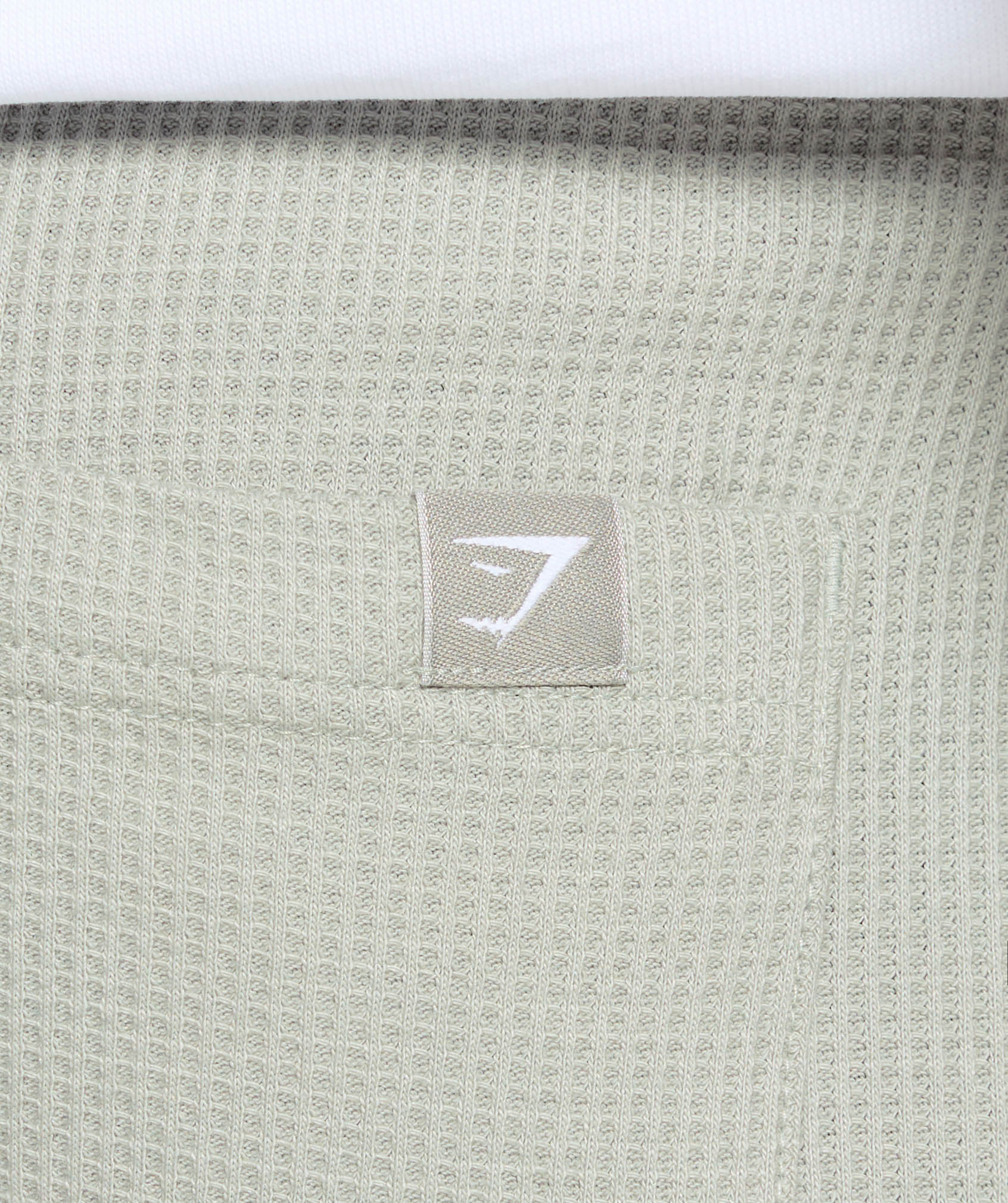 Gymshark Waffle Shorts - Stone Grey