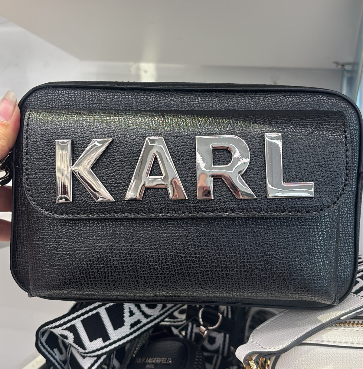 Karl Lagerfeld Paris Maybelle Camera Crossbody bag