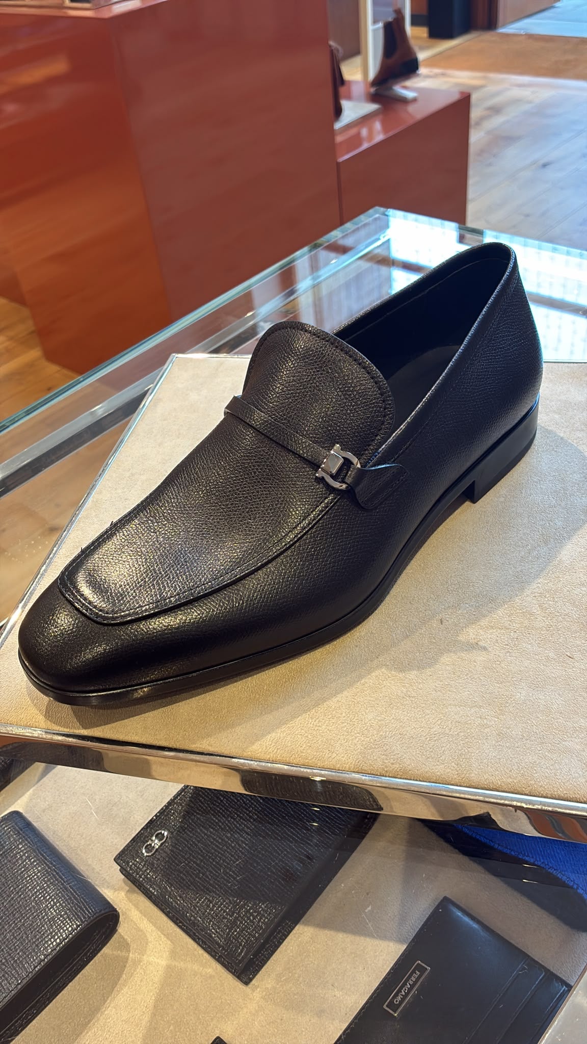 Salvatore Ferragamo Moccasins with Gancini Ornament
