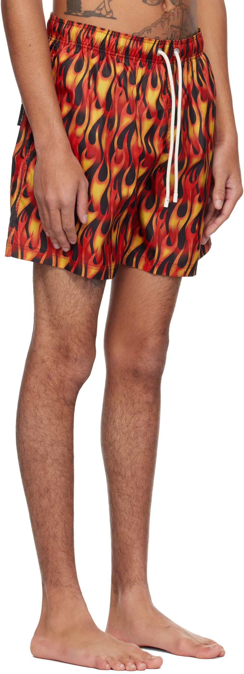Red Flames Swim Shorts