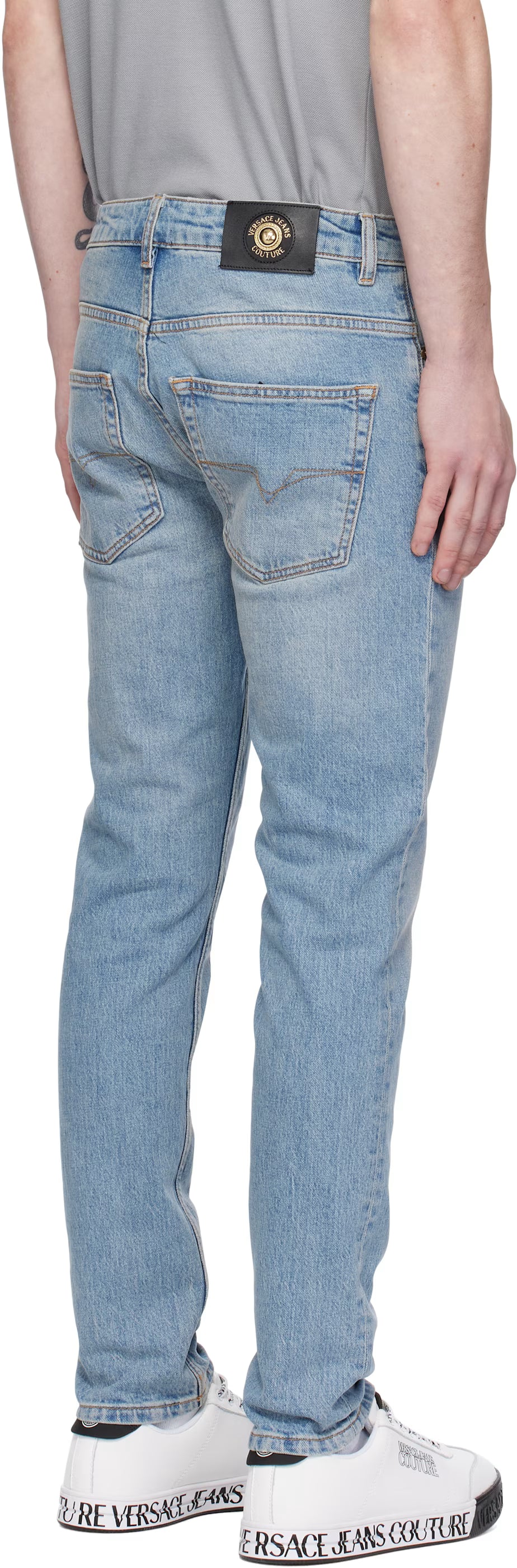 Blue Narrow Dundee Jeans