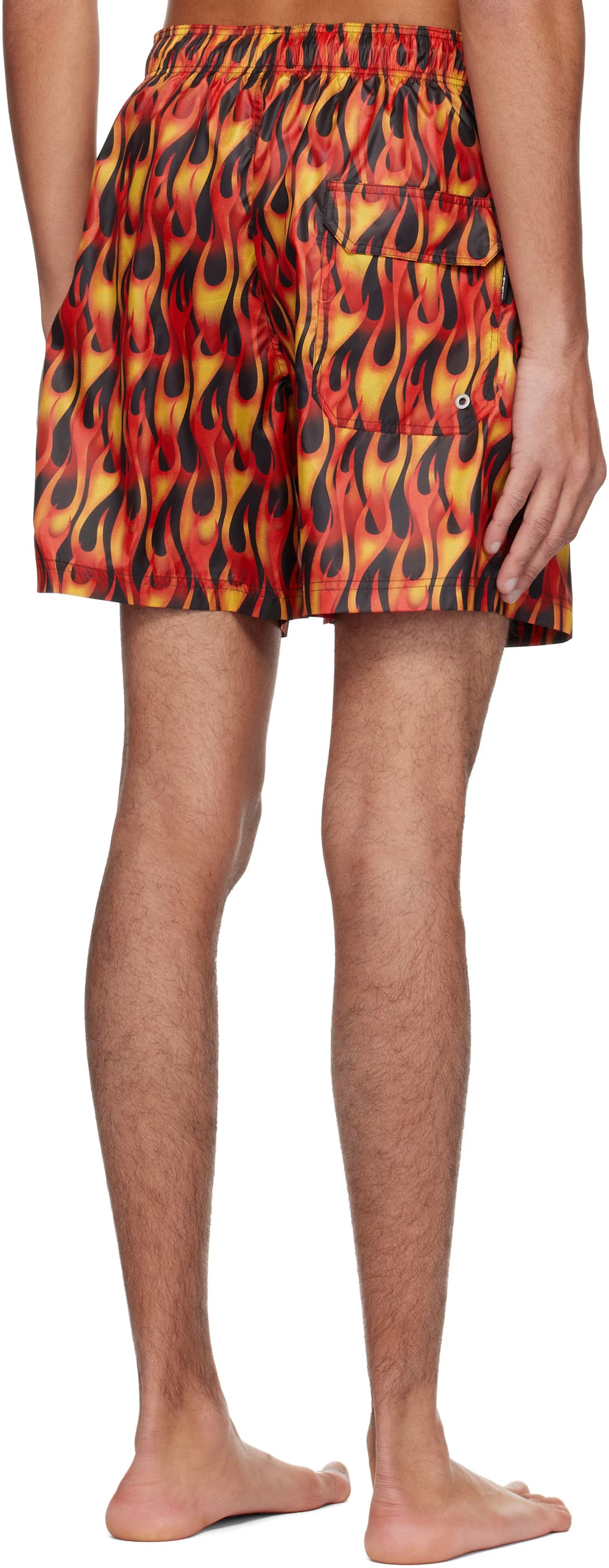 Red Flames Swim Shorts