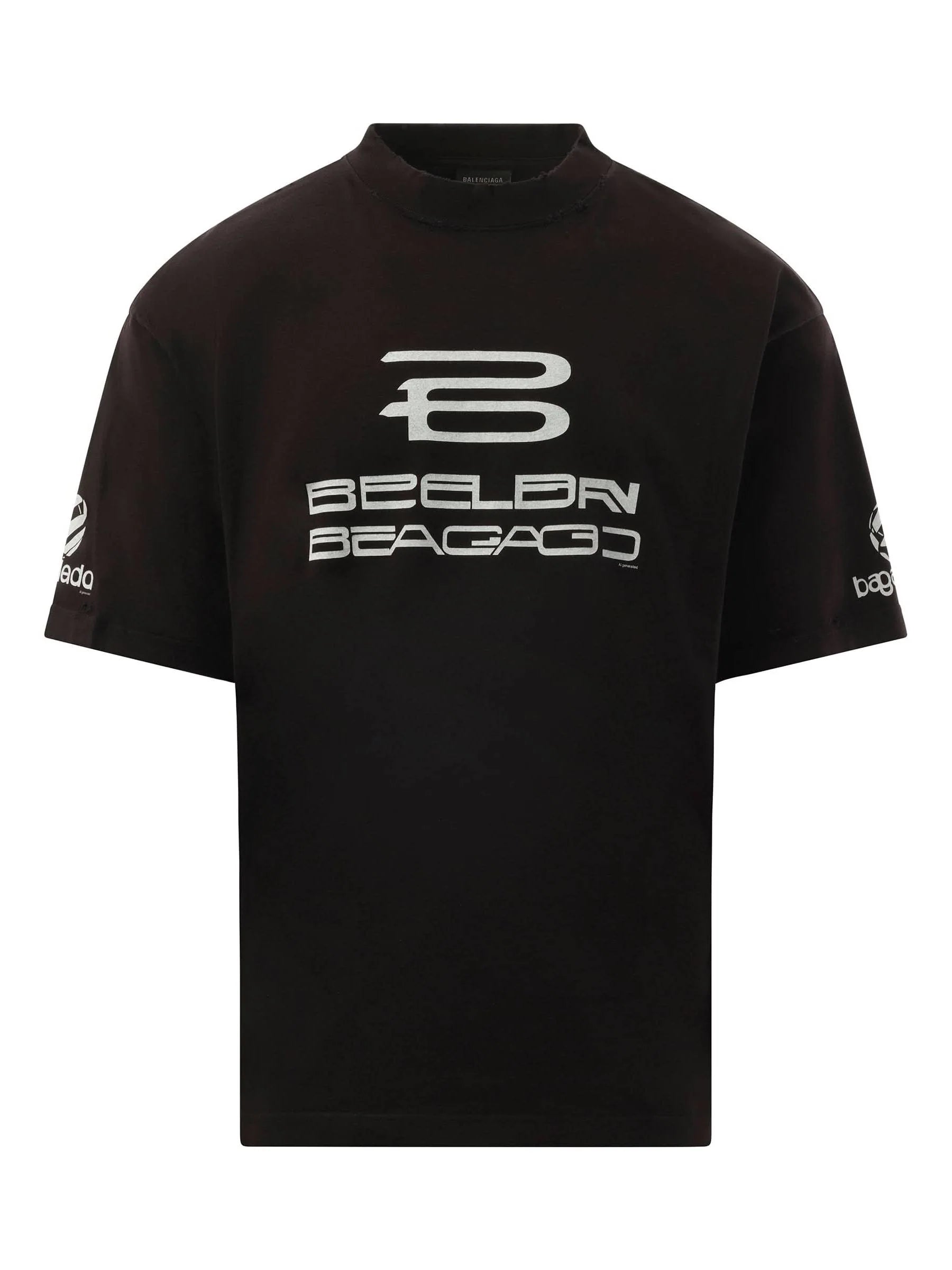 AI Generated Medium Fit T-Shirt in Black/White