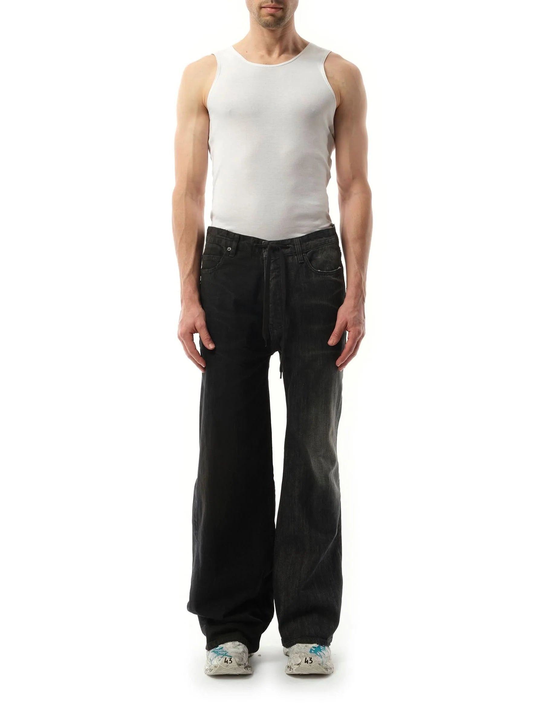 Fifty-Fifty Pants in Black