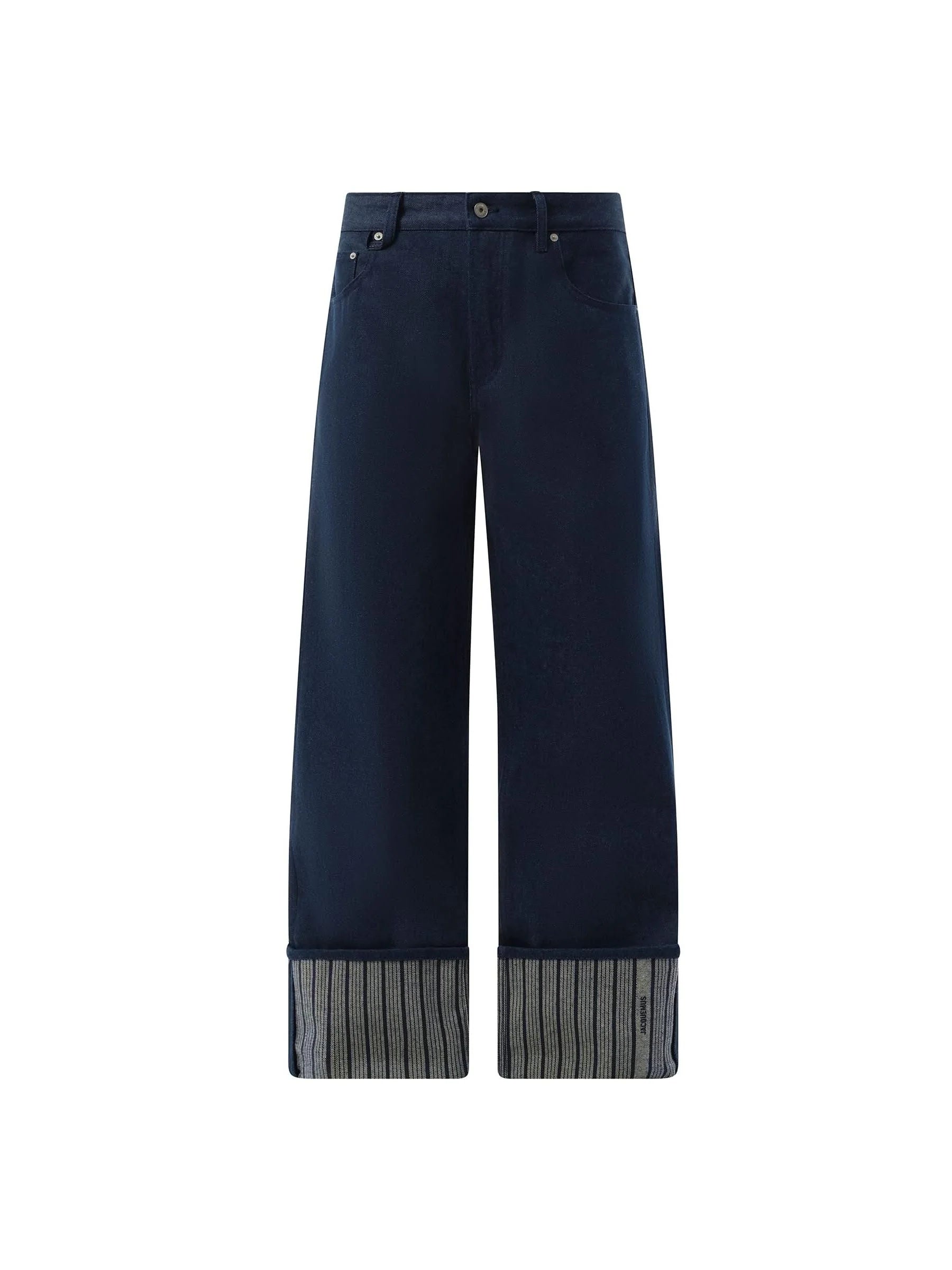 Le De-Nimes Large in Navy/Navy Stripe