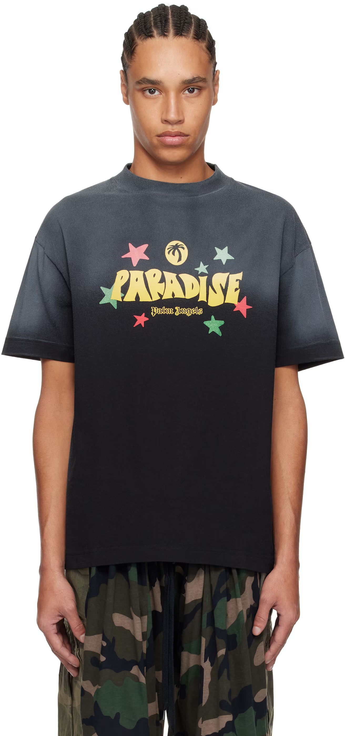 Black 'Paradise' T-shirt