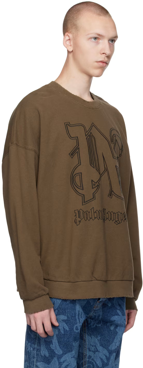 Brown Monogram Sweatshirt