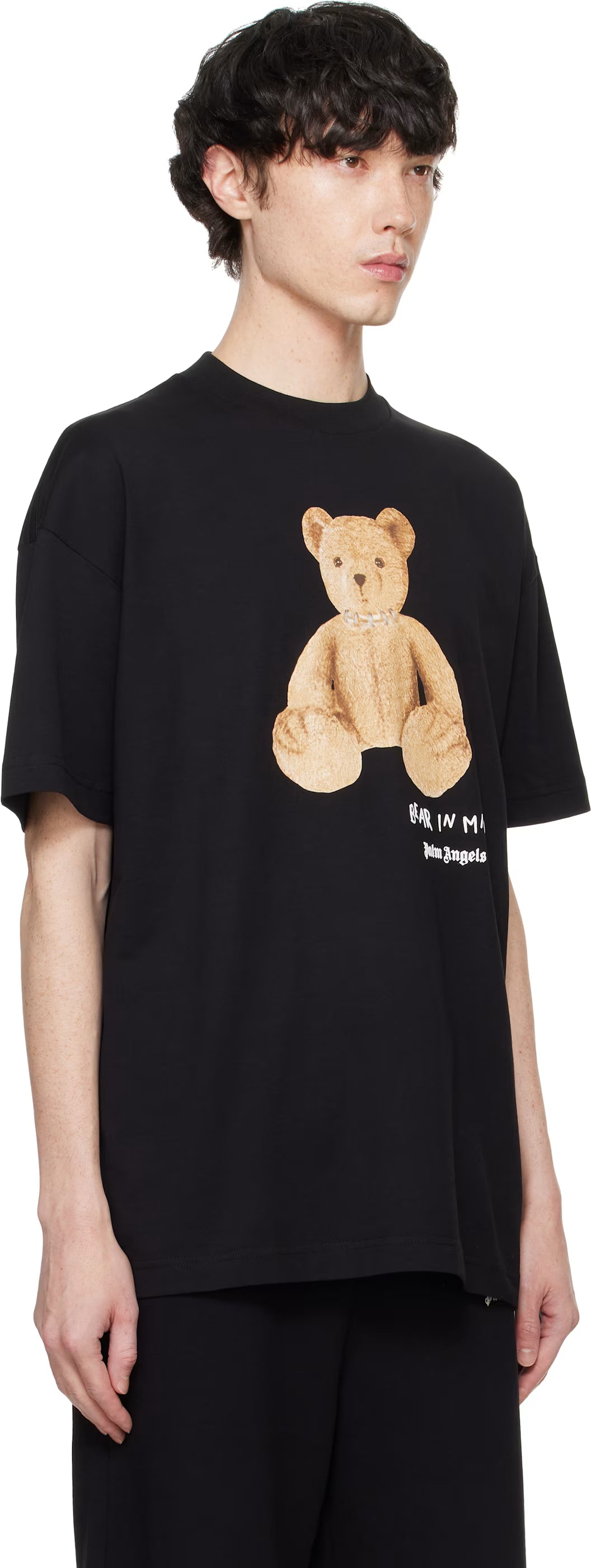 Black 'Bear In Mind' T-shirt
