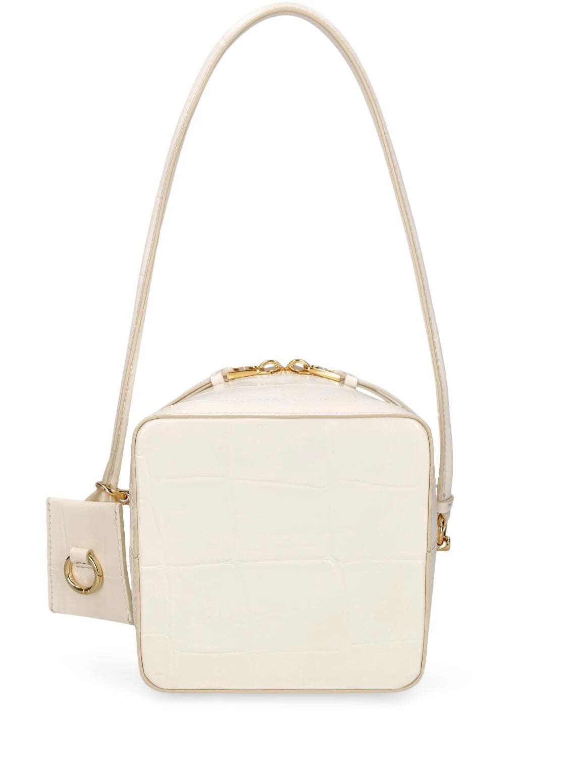 Jacquemus Jacquemus Le Vanito croc embossed leather bag - Bags | Shop From The Mirage