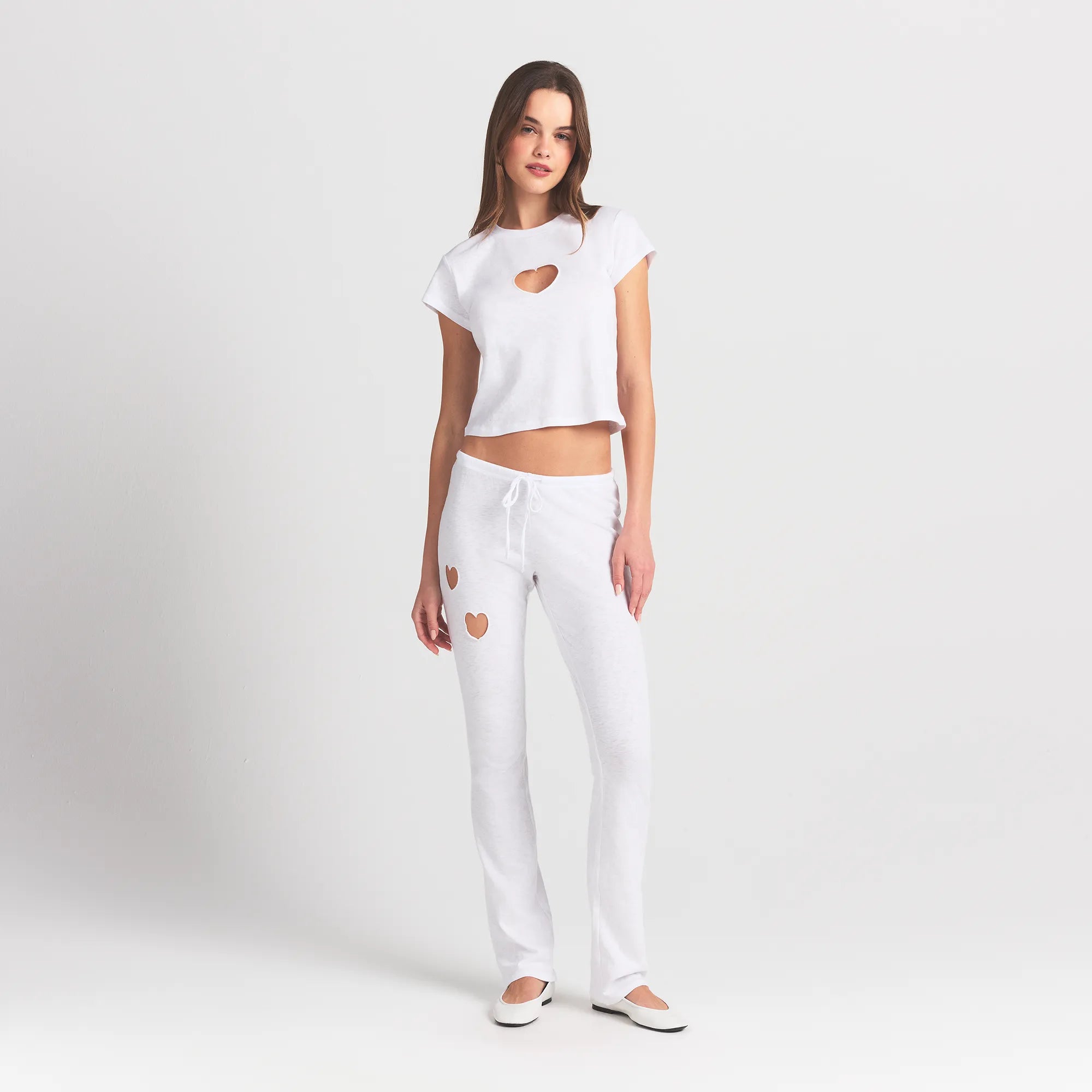 Worn in Jersey Heart Straight Leg Pant