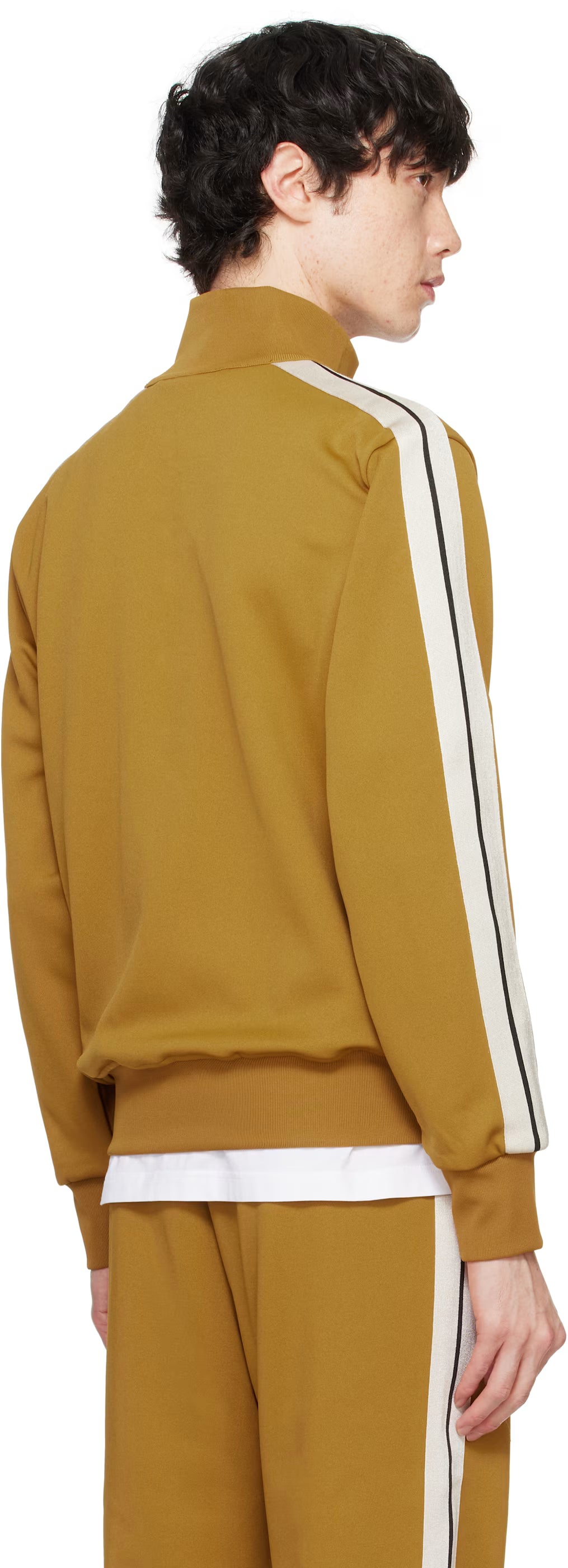 Tan Classic Logo Track Jacket