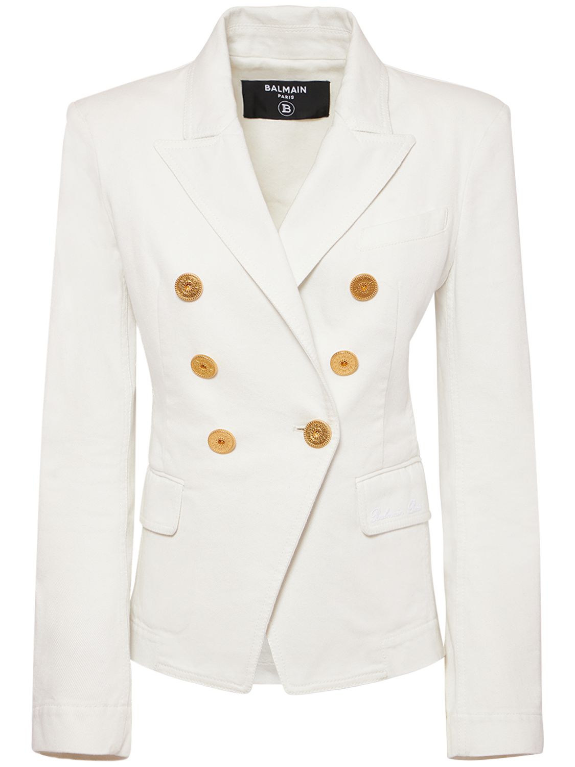Balmain Balmain Double breast denim jacket - Size: S Jackets | Shop From The Mirage