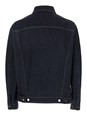 Fendi Blue Jacket with Classic Collar and Logo Embroidery on the Front in Denim Man