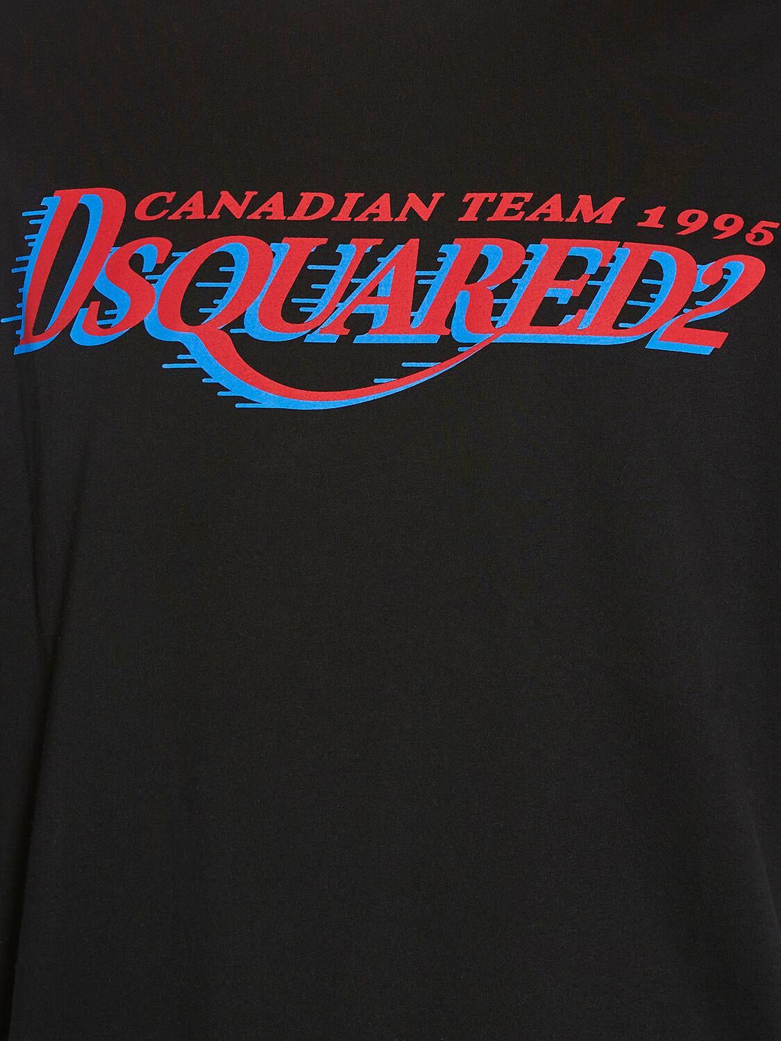 Dsquared2 Dsquared2 Logo printed cotton t-shirt - Size: XS T-Shirts | Shop From The Mirage