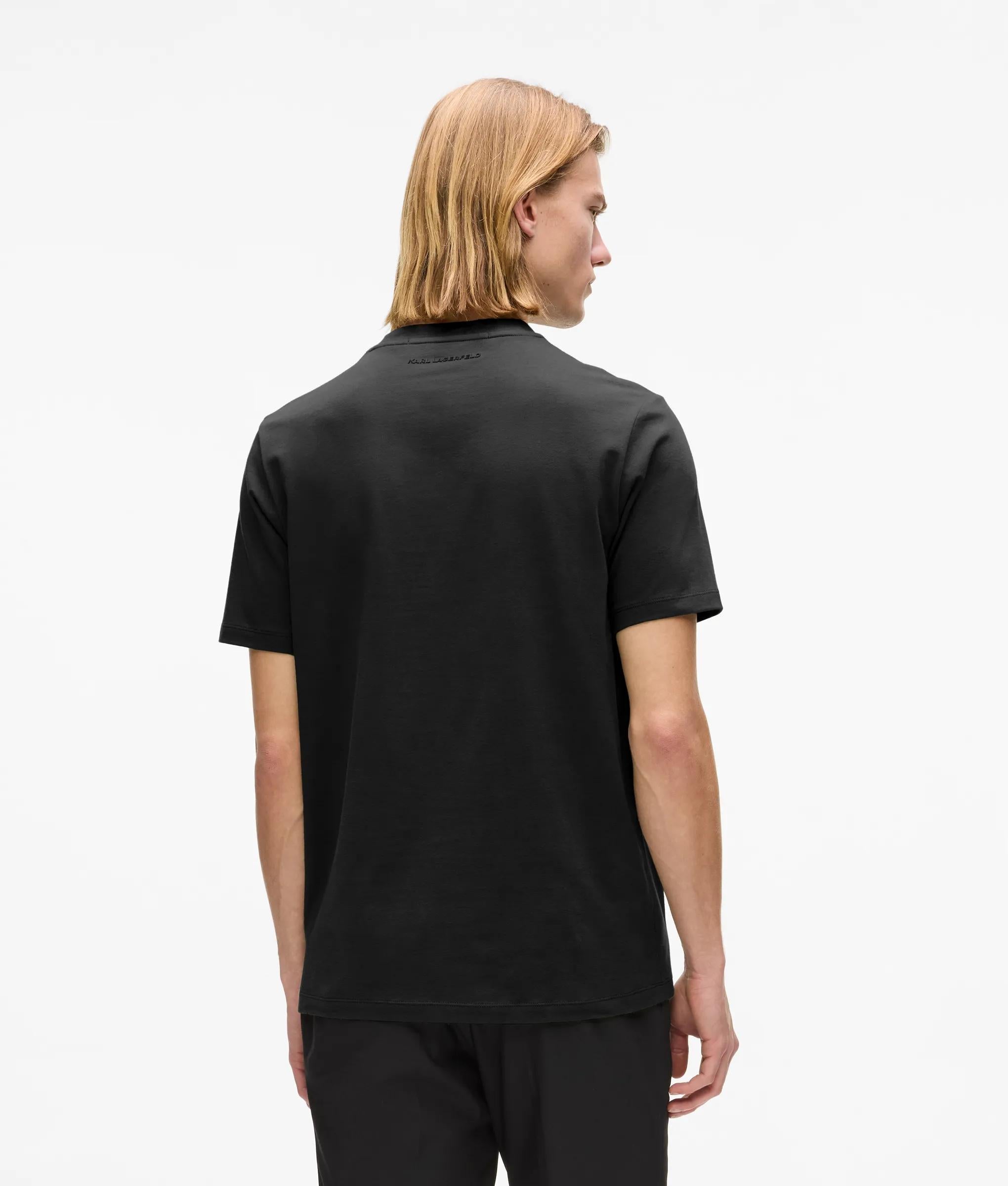 Tonal Karl print T-shirt