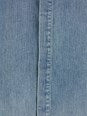 Fear of god Blue Shirt with Classic Collar and Logo Patch on the Back in Denim Man