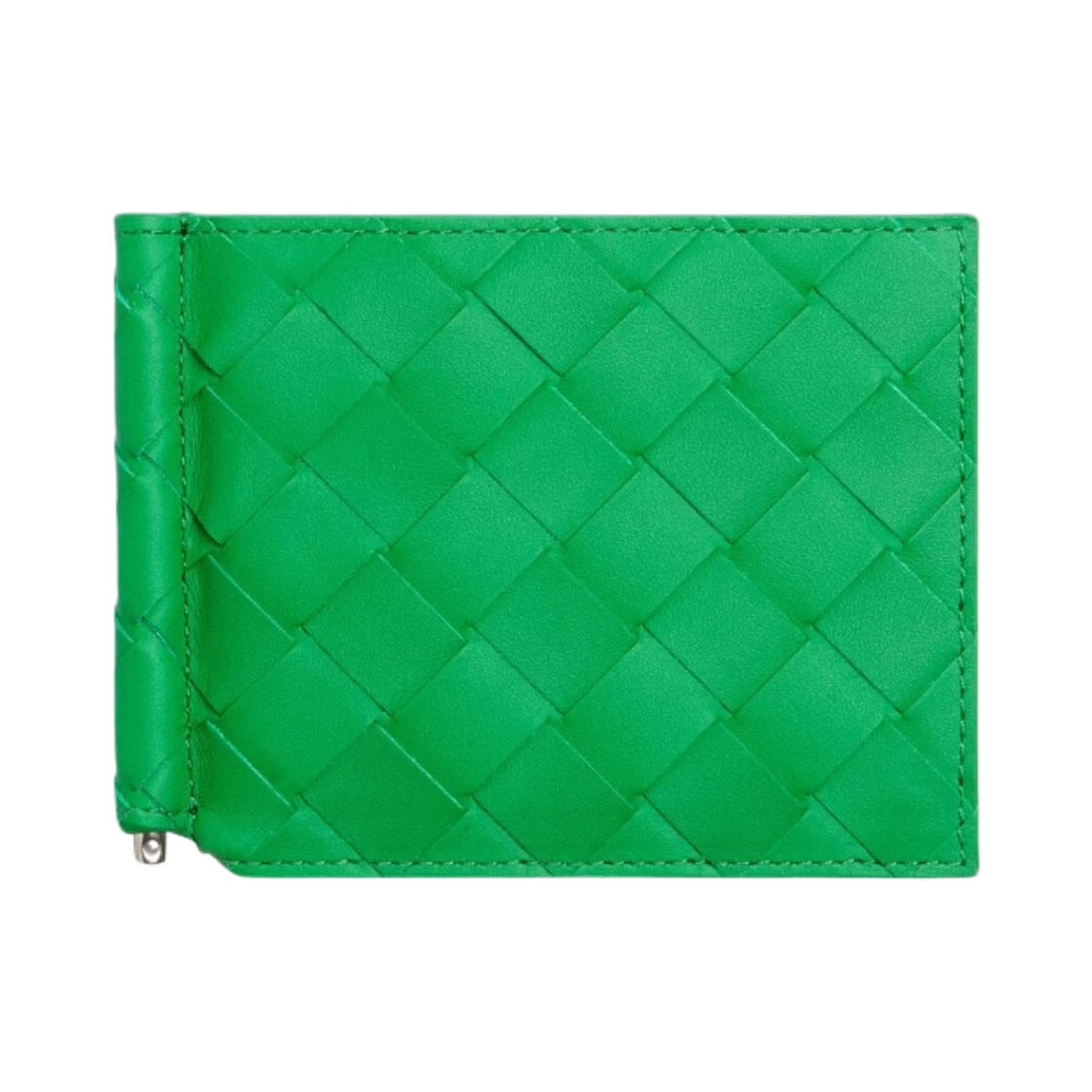 Bottega Veneta Bill Clip Wallet Parquet