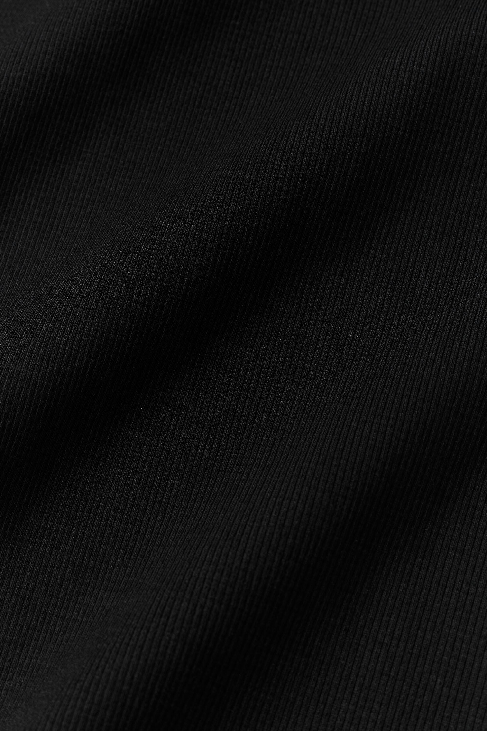 Seamless Modal Ribbed Cropped Short Sleeve