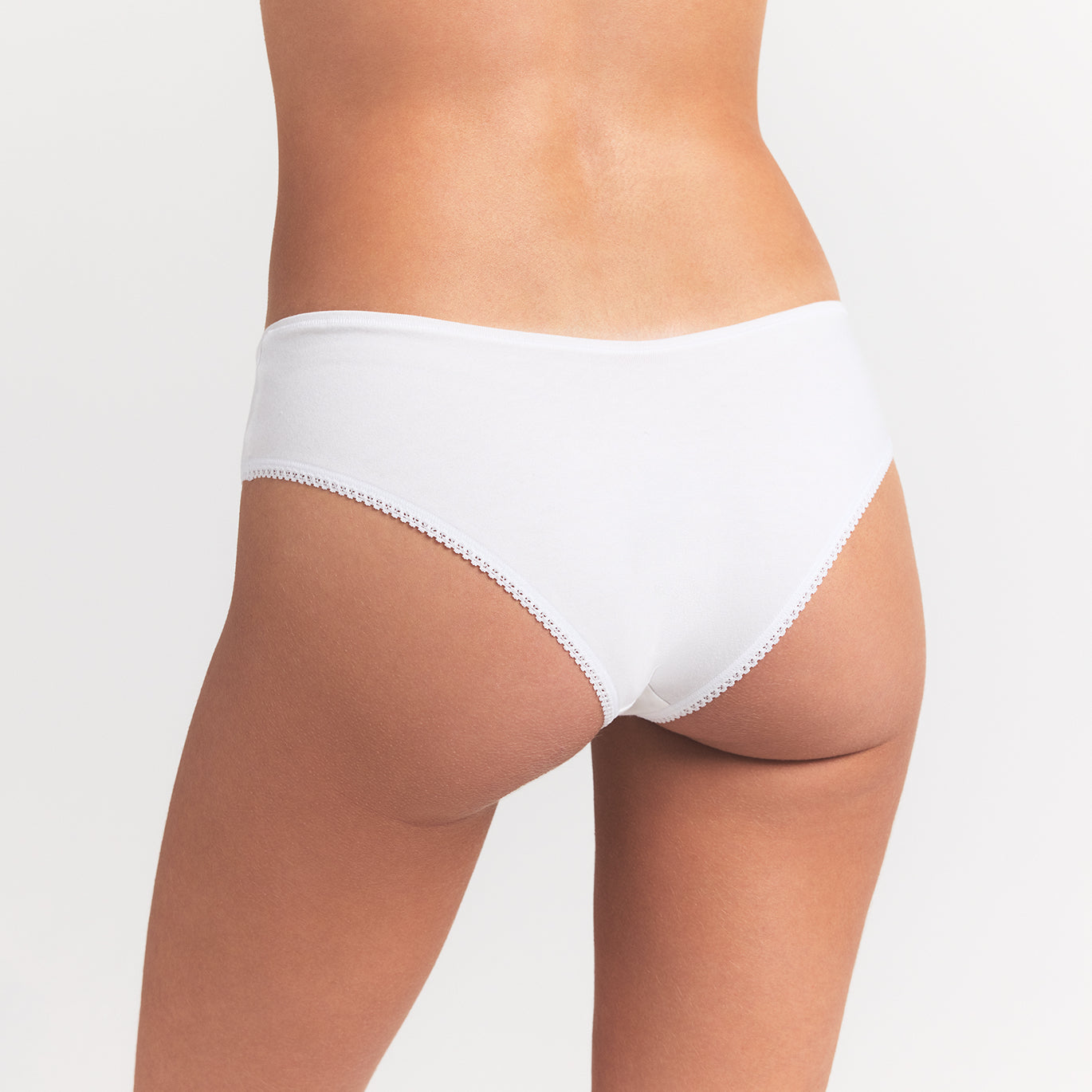 Lightweight Cotton Lace Hipster