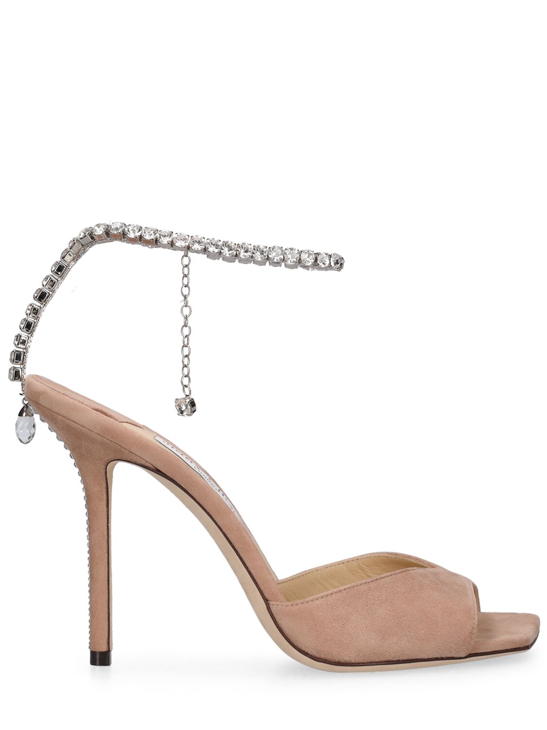 Jimmy Choo Jimmy Choo 100mm Saeda suede sandals - Size: UK 3.5 Heels | Shop From The Mirage
