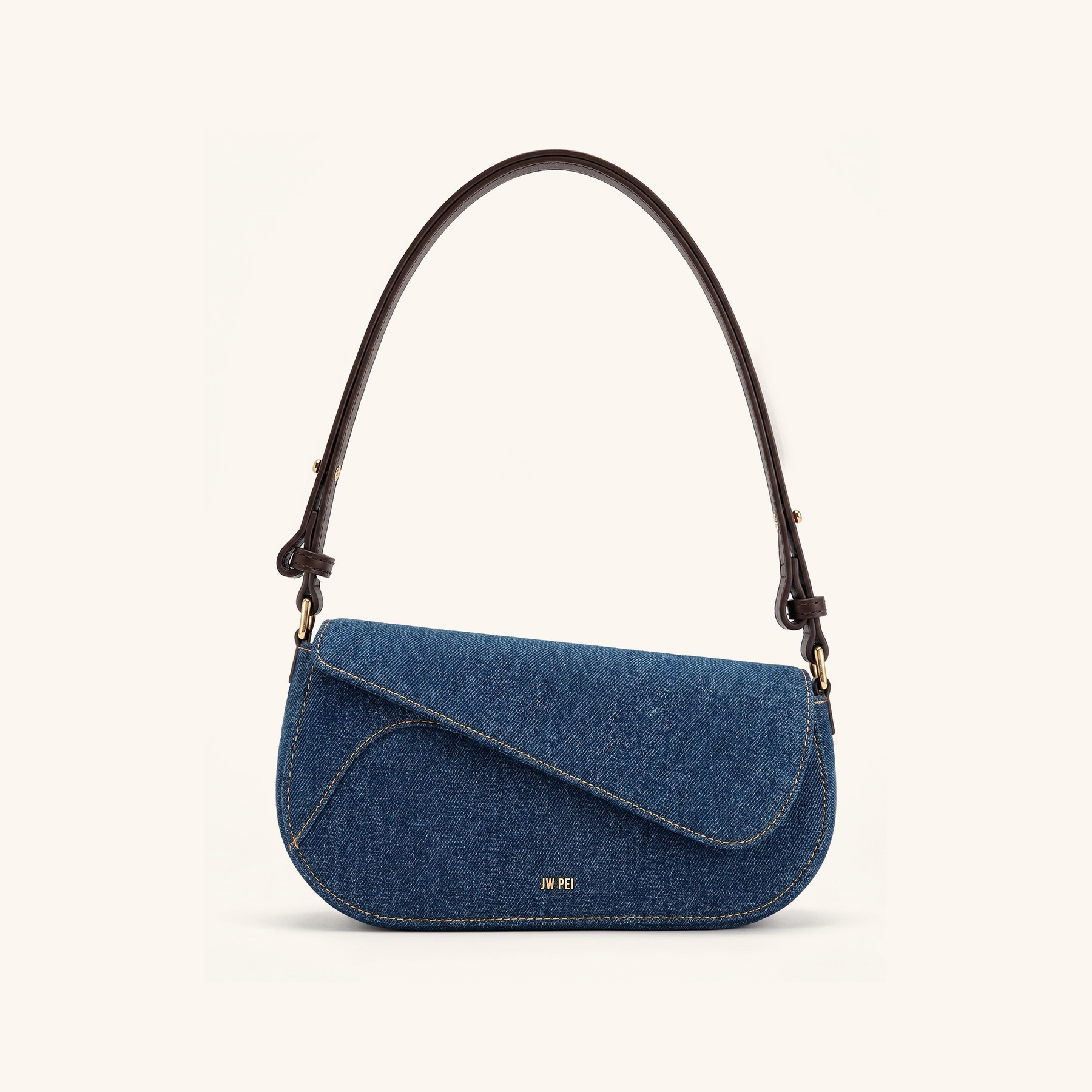Addisyn Shoulder Bag - Blue Denim
