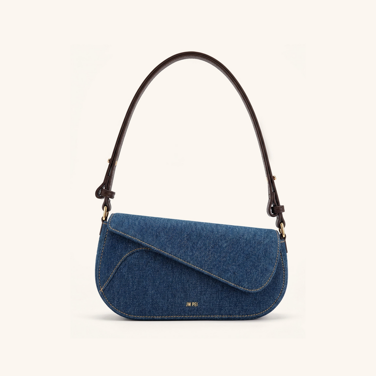 Addisyn Shoulder Bag - Blue Denim